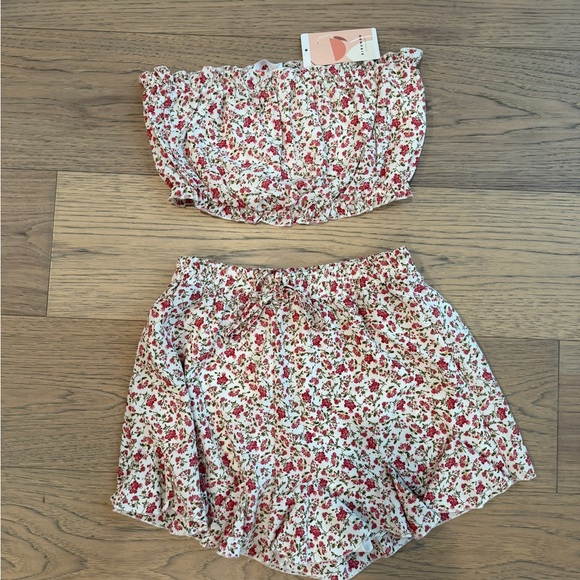 Floral Two-Piece Set - Picture 1 of 5